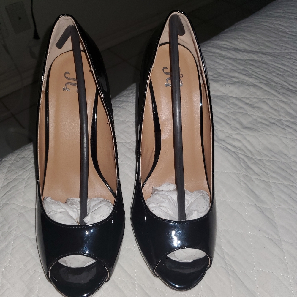 Patent black 5inch heel